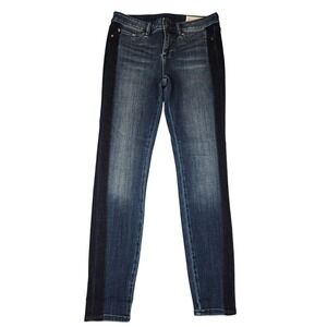 TWO by Vince Camuto Women's Skinny Jeans – Size 28/6 – Dual-Tone Side Panel –...